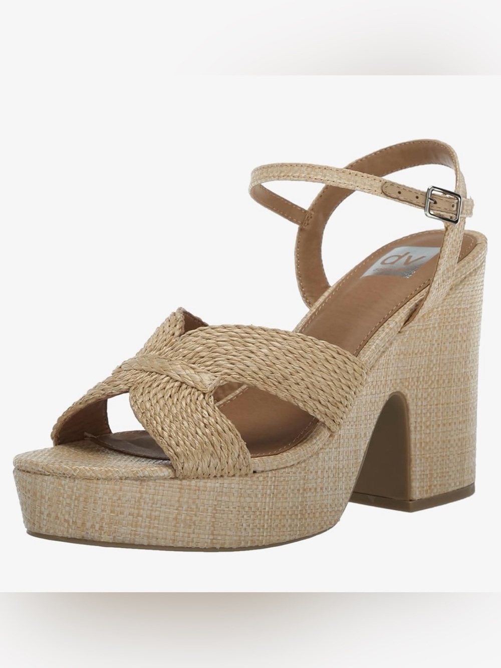 DV by Dolce Vita Waylan Natural Platform Sandal
